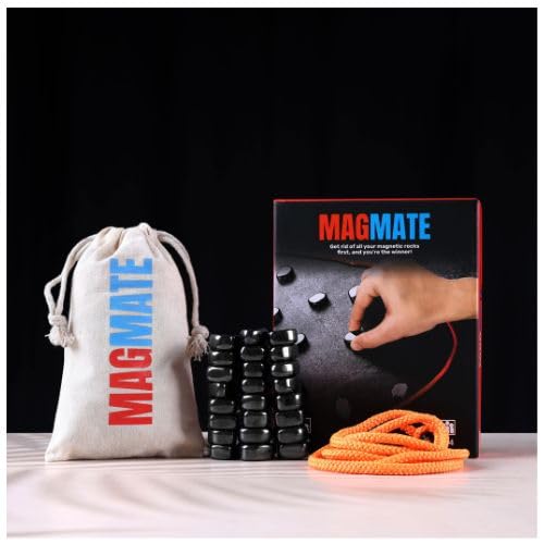 MAGMATE - Fun Magnetic Board Game for Kids, Adults and Family (Classic)